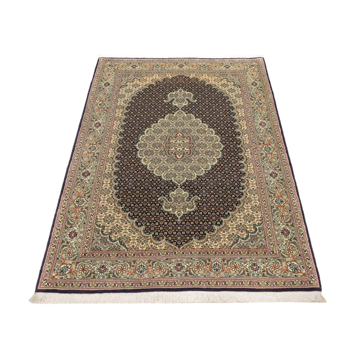 Perser Rug - Tabriz - Royal - 147 x 100 cm - dark beige
