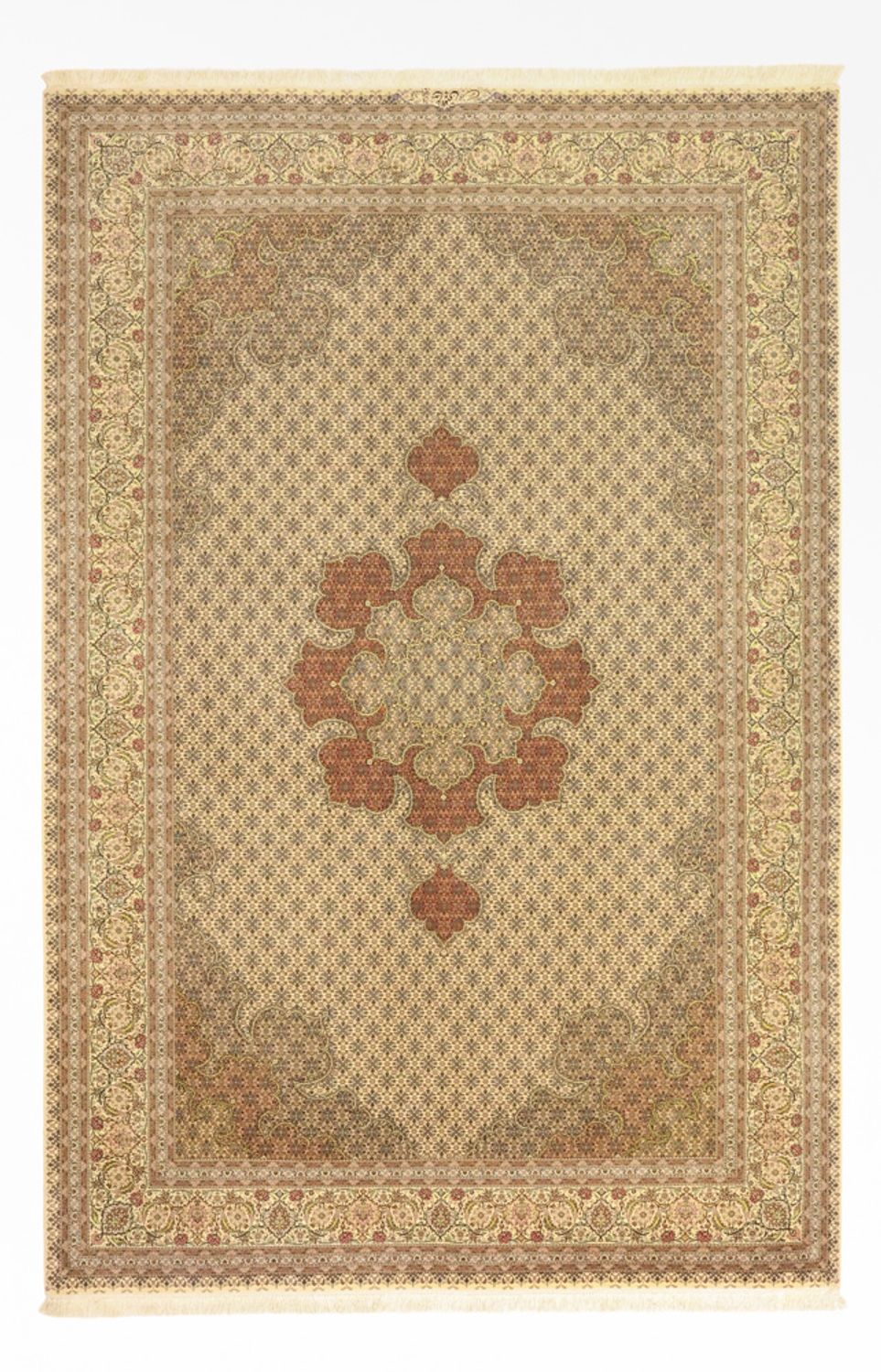 Perser Rug - Tabriz - 300 x 201 cm - light beige