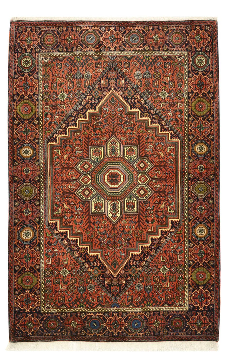 Perser Rug - Nomadic - 156 x 103 cm - terracotta