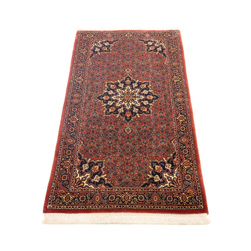 Perser Rug - Bidjar - 139 x 68 cm - dark red