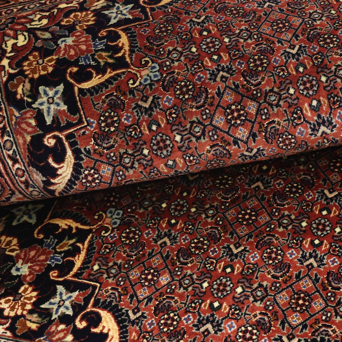 Perser Rug - Bidjar - 153 x 91 cm - dark red