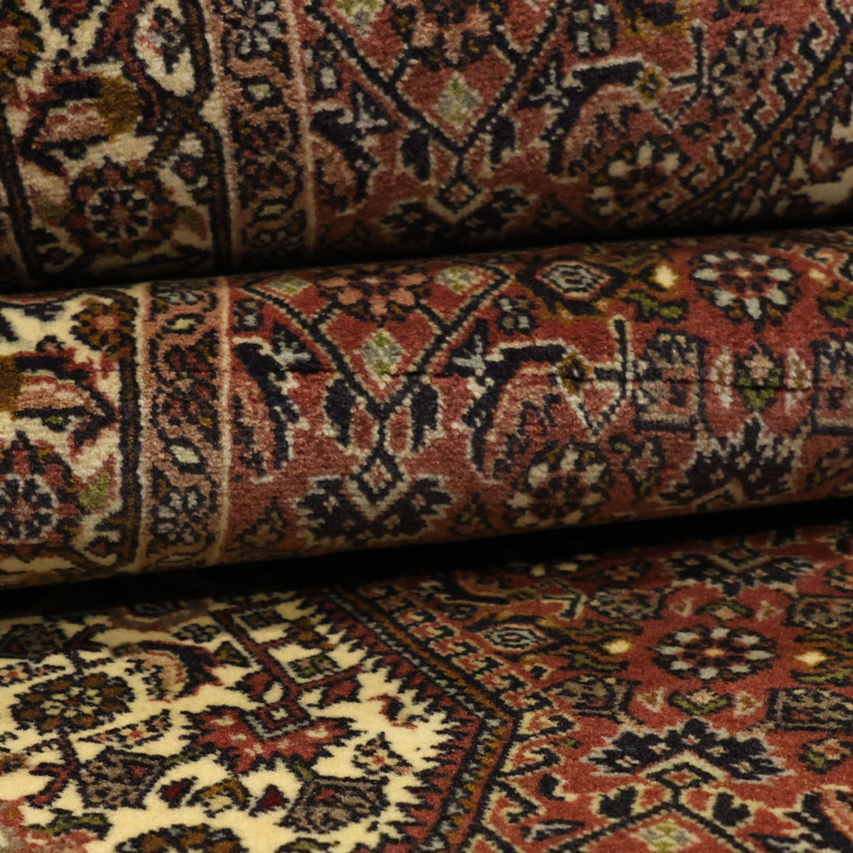 Runner Perser Rug - Bidjar - 297 x 82 cm - terracotta