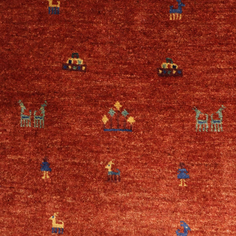 Gabbeh Rug - Kashkuli Perser - 157 x 104 cm - red