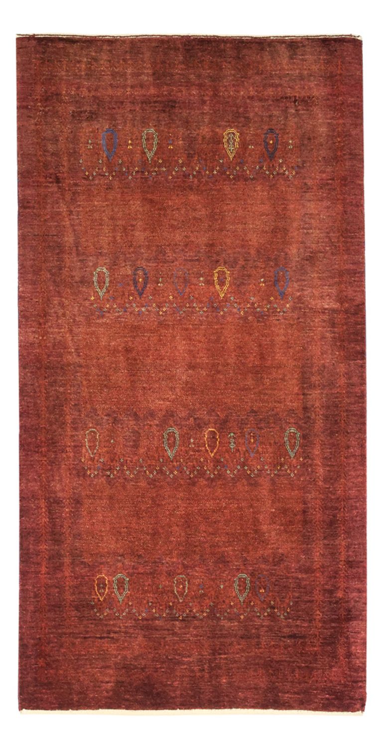 Gabbeh Rug - Kashkuli Perser - 155 x 80 cm - dark red