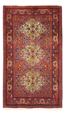 Runner Belutsch Rug - 223 x 128 cm - dark red