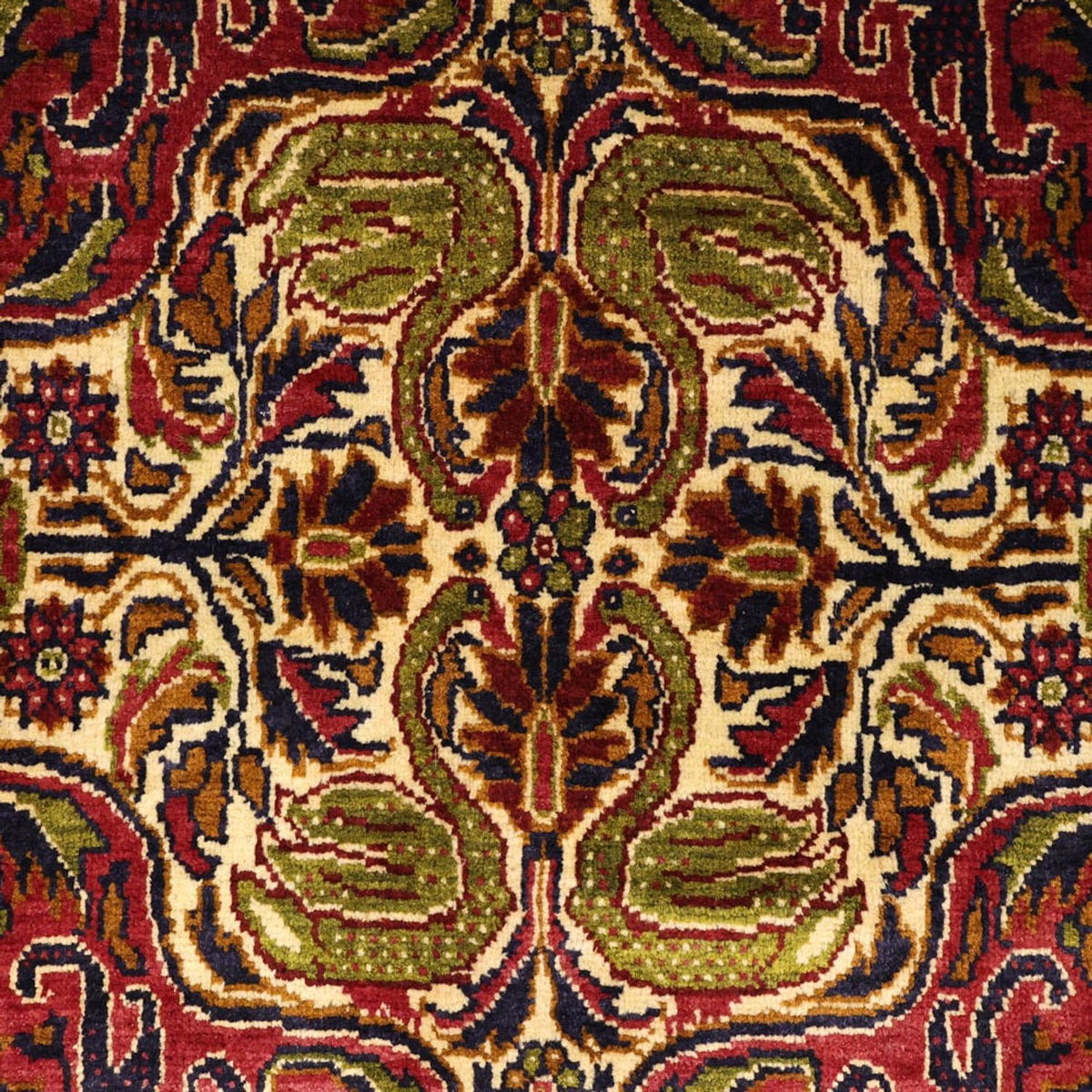 Runner Belutsch Rug - 223 x 128 cm - dark red