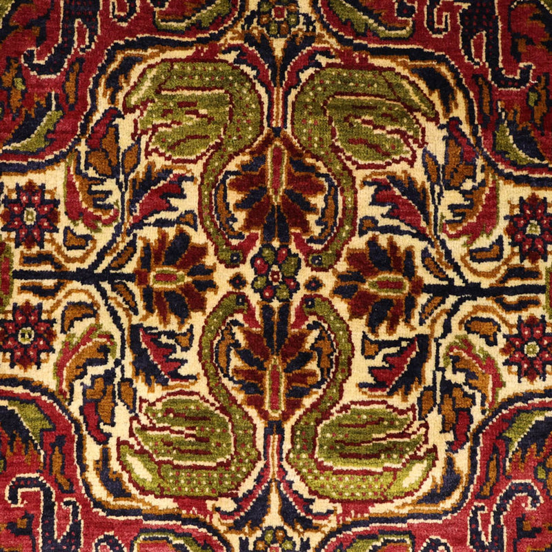 Runner Belutsch Rug - 223 x 128 cm - dark red
