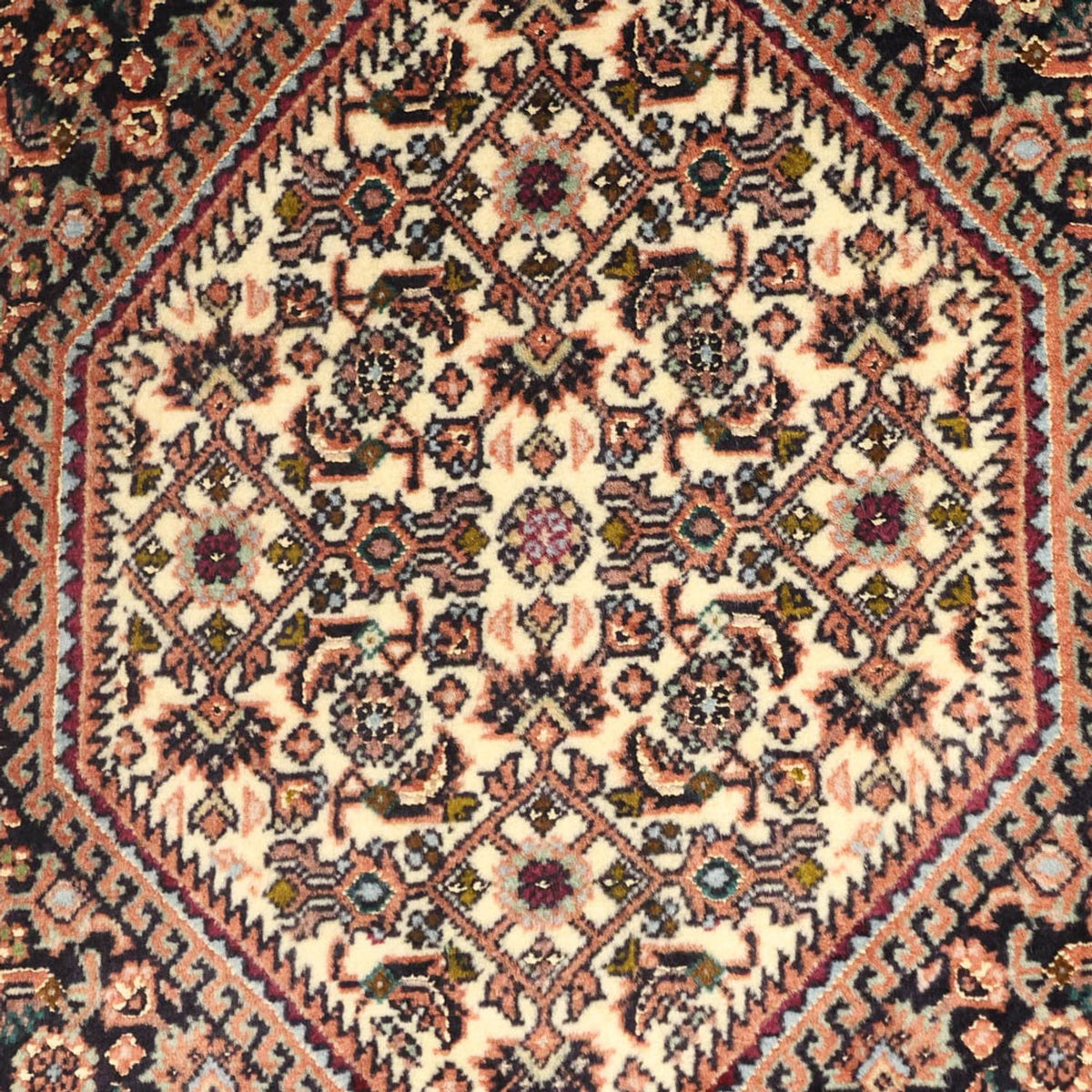 Perser Rug - Bidjar - 134 x 70 cm - dark beige