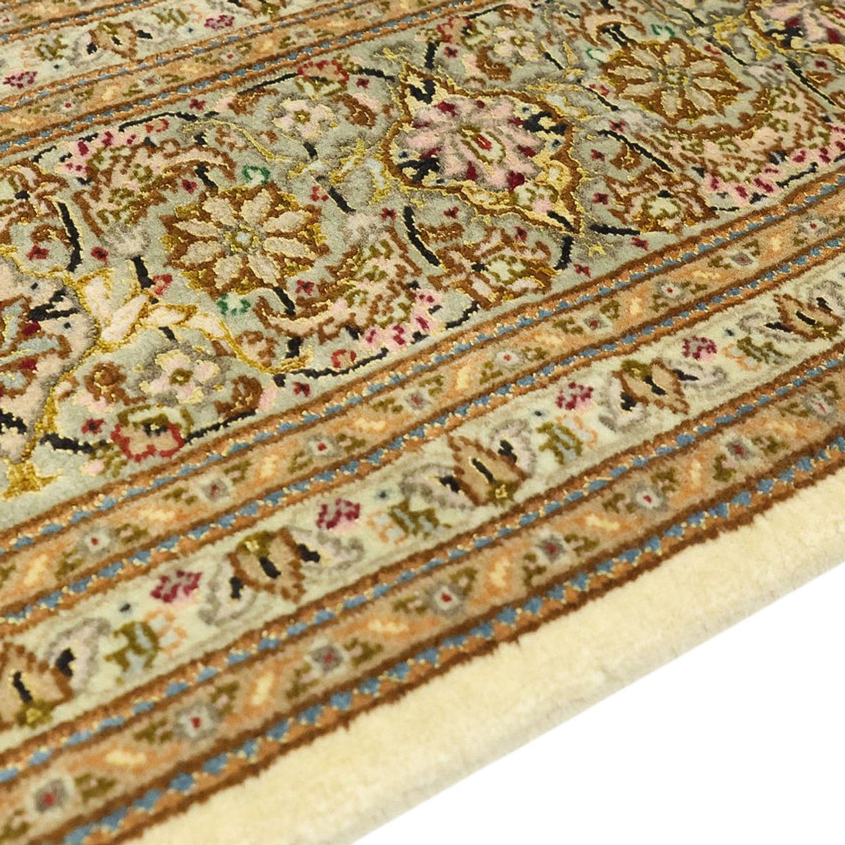 Perser Rug - Tabriz - Royal - 208 x 149 cm - dark beige