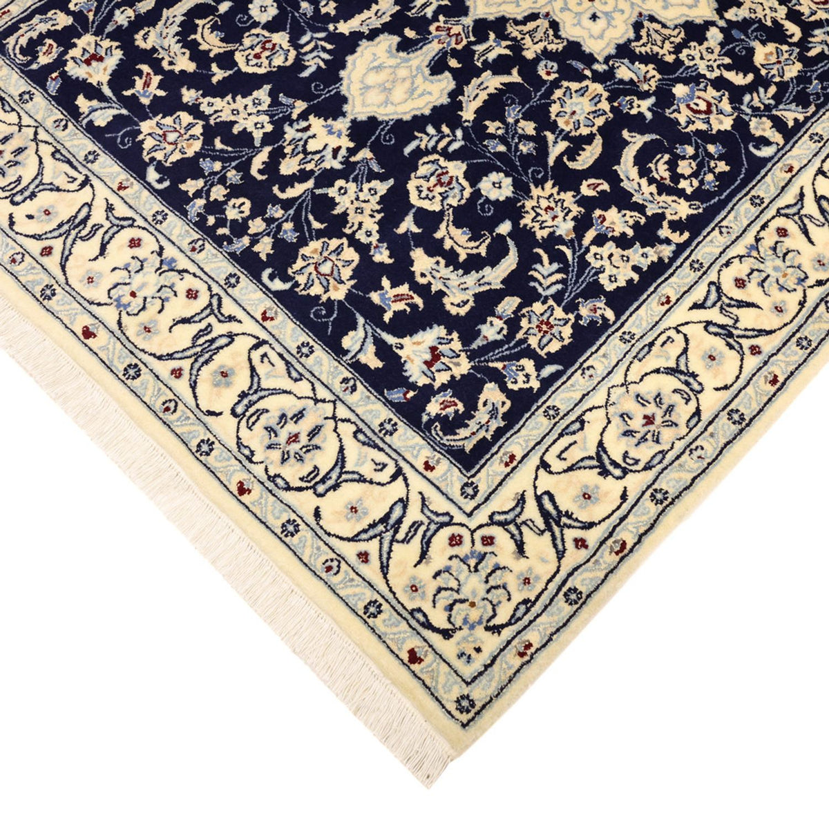 Perser Rug - Nain - Royal - 157 x 106 cm - dark blue