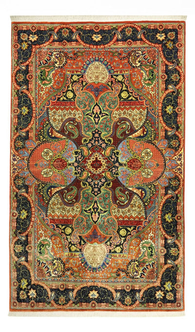 Sarouk Rug 130x213cm - Persian Rugs - multicolored
