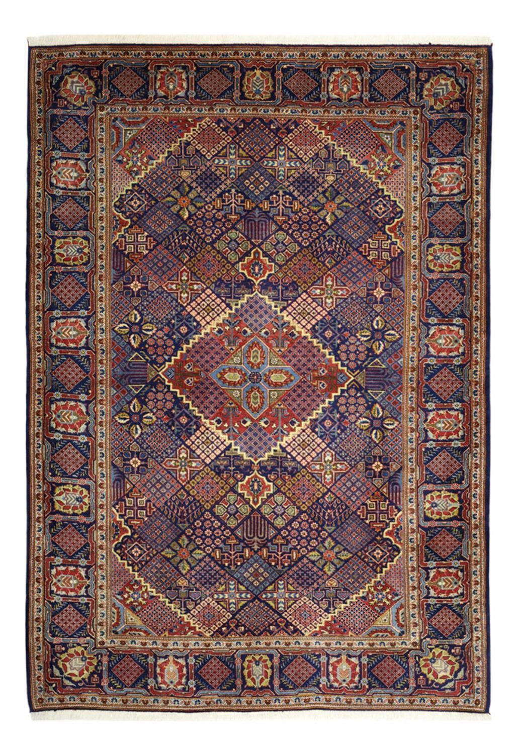 Perser Rug - Keshan - 211 x 143 cm - dark blue