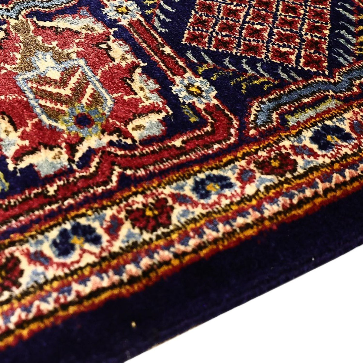 Perser Rug - Keshan - 211 x 143 cm - dark blue