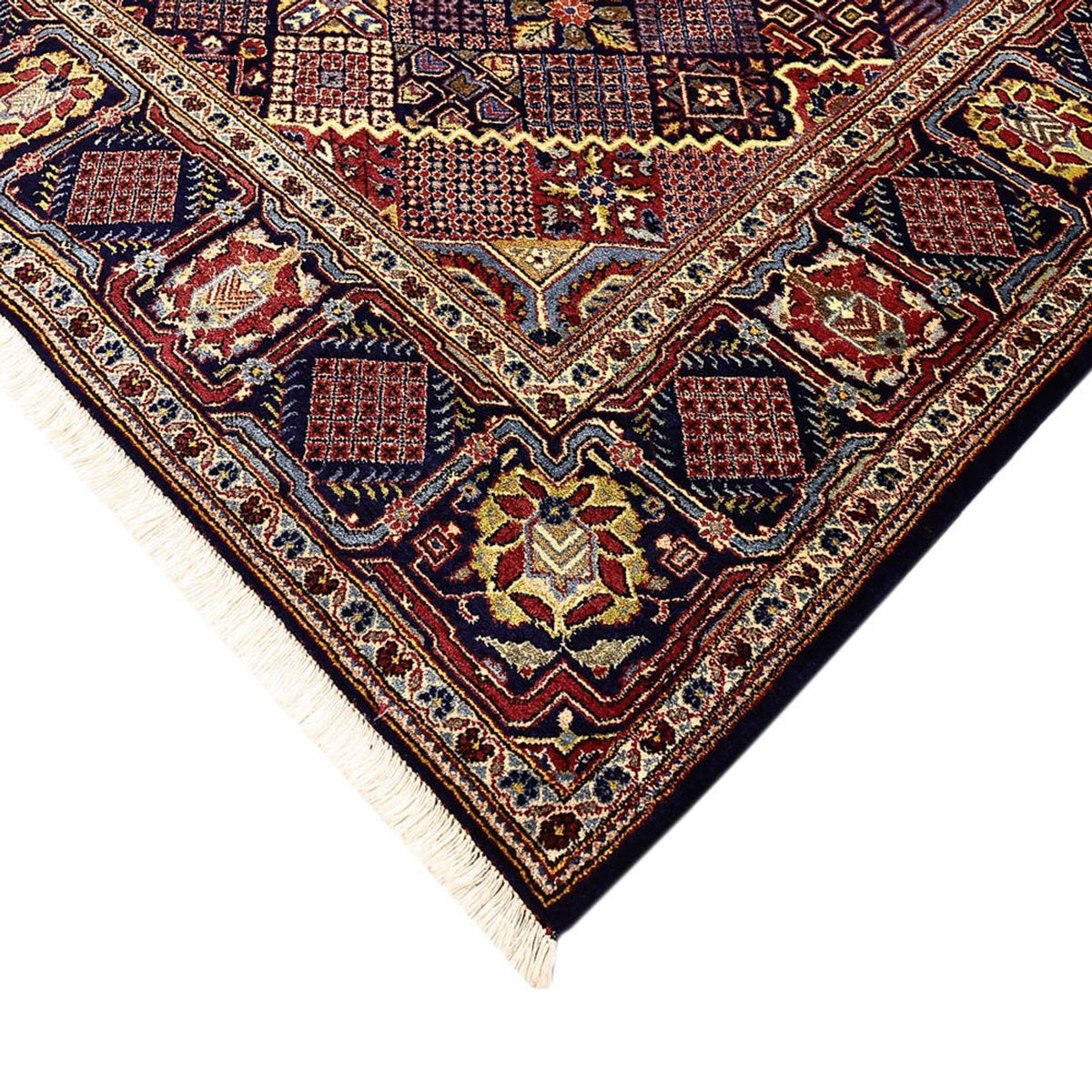 Perser Rug - Keshan - 211 x 143 cm - dark blue