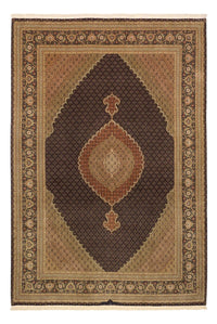 Perser Rug - Tabriz - Royal - Silk Warp - 362 x 251 cm - dark beige