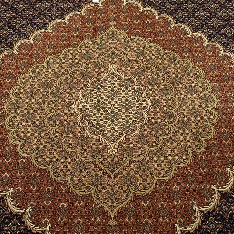 Perser Rug - Tabriz - Royal - Silk Warp - 362 x 251 cm - dark beige