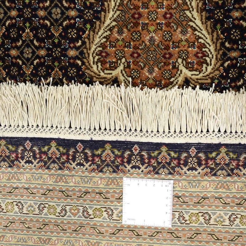 Perser Rug - Tabriz - Royal - Silk Warp - 362 x 251 cm - dark beige
