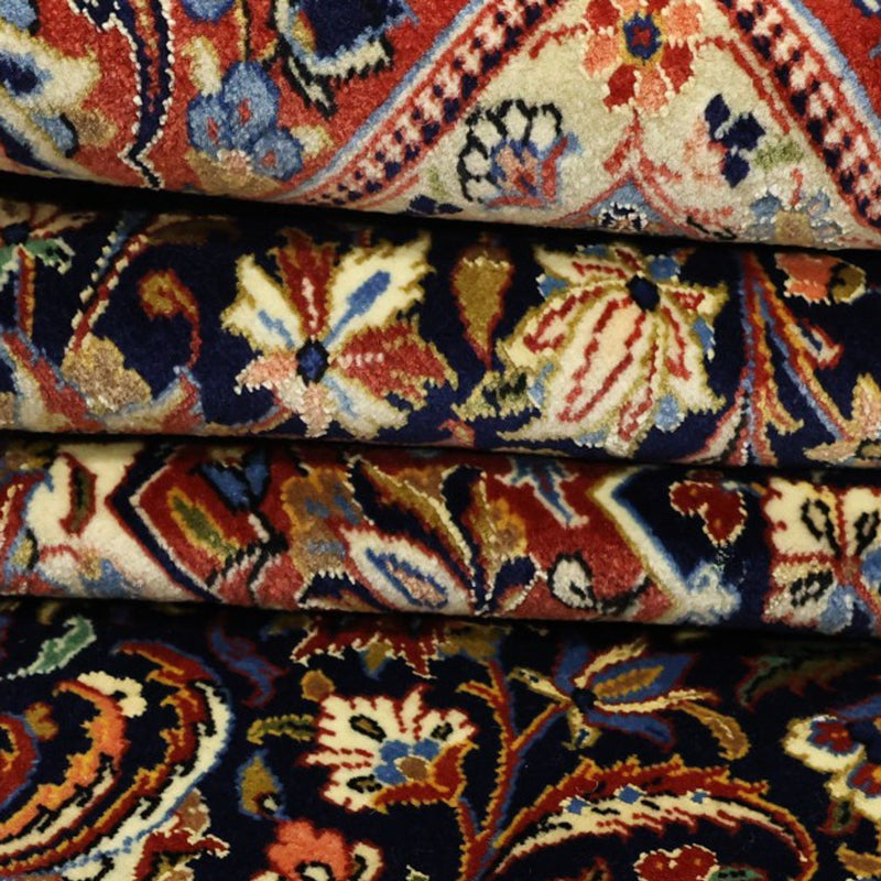 Perser Rug - Keshan - 203 x 132 cm - dark blue