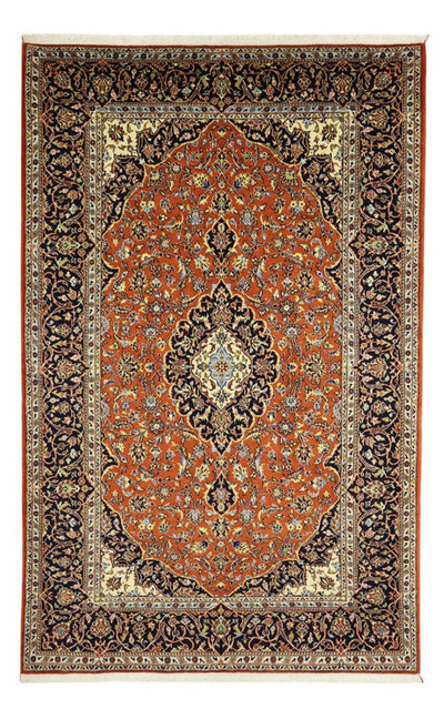 Kashan Rug 138x215cm - Persian Rugs - terracotta