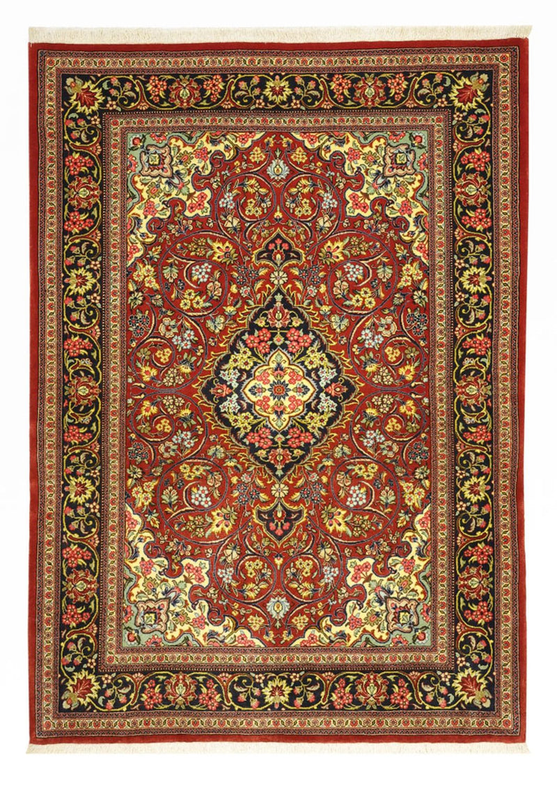 Perser Rug - Ghom - 158 x 114 cm - red