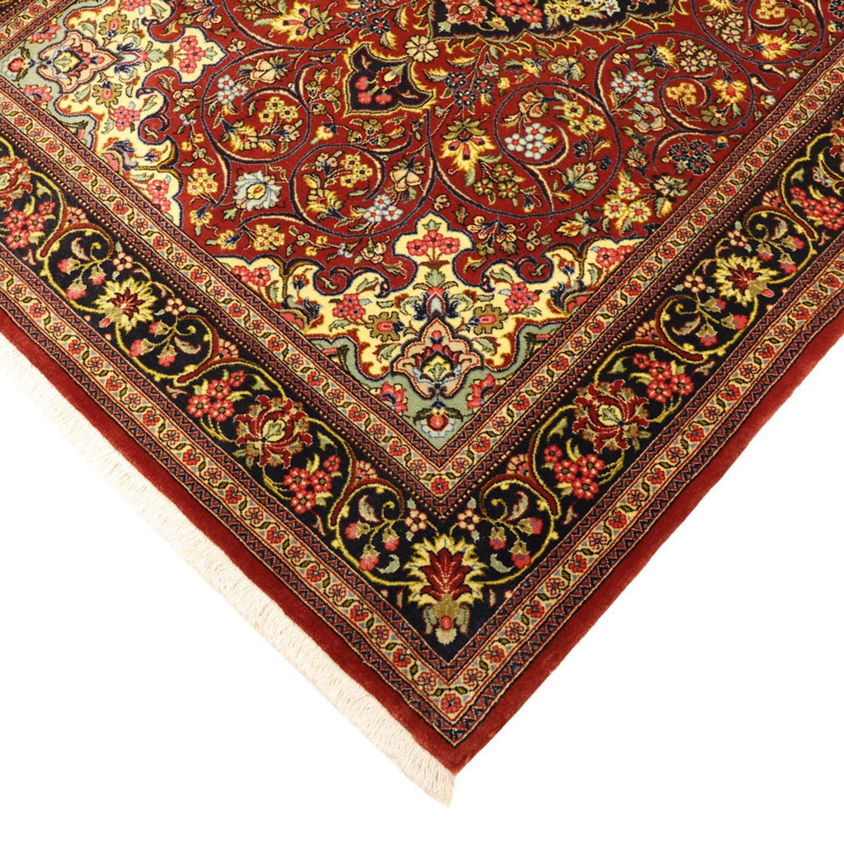 Perser Rug - Ghom - 158 x 114 cm - red