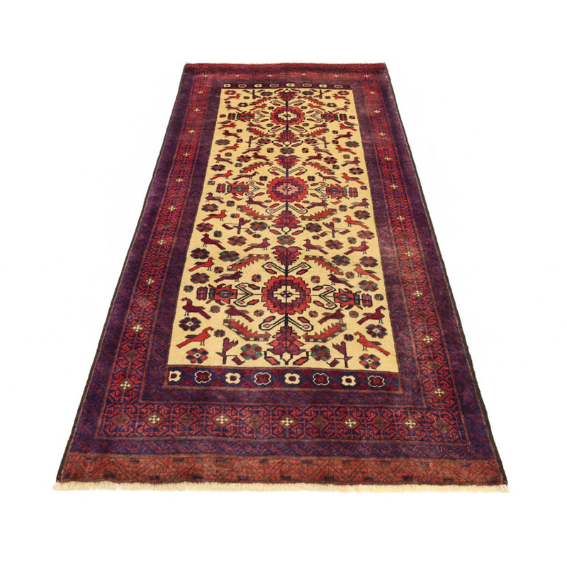 Runner Belutsch Rug - 212 x 97 cm - light green