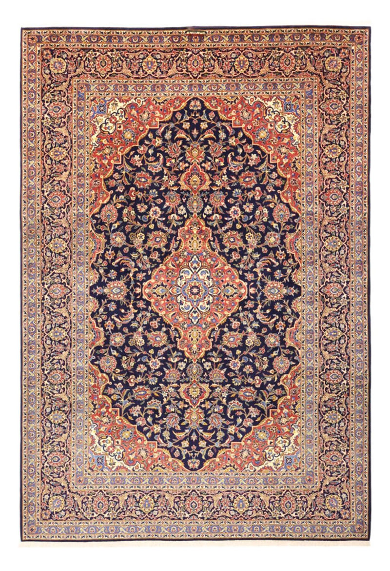 Perser Rug - Keshan - 321 x 221 cm - dark blue