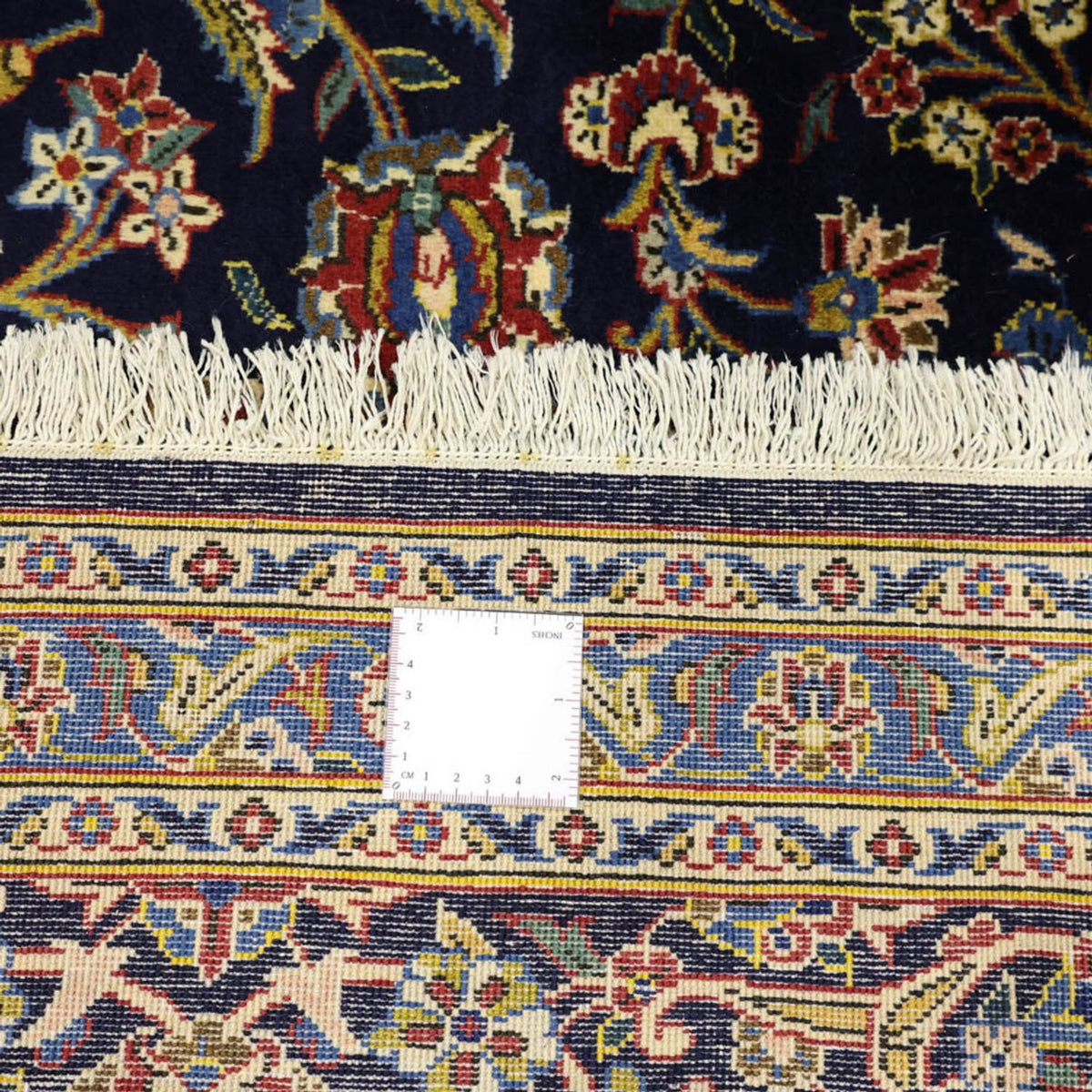 Perser Rug - Keshan - 321 x 221 cm - dark blue