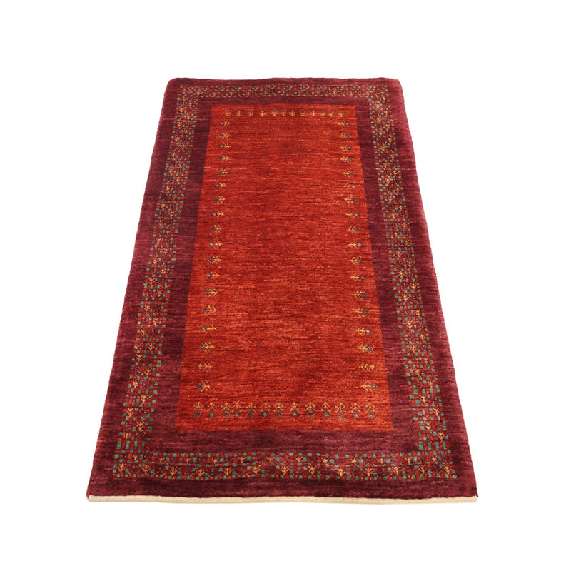 Gabbeh Rug - Kashkuli Perser - 145 x 78 cm - dark red