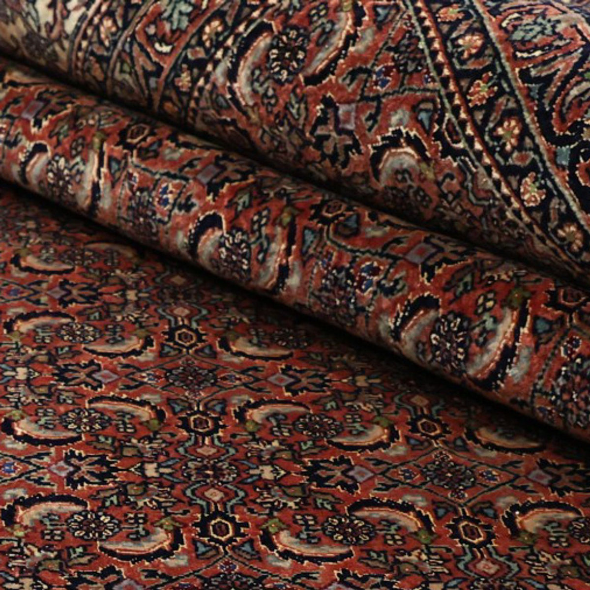 Perser Rug - Bidjar - Royal - 350 x 256 cm - dark red