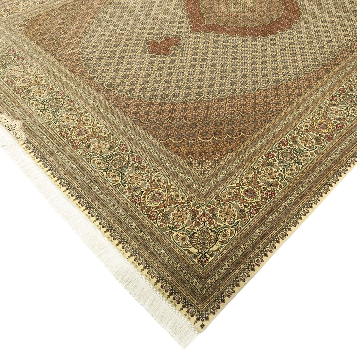 Perser Rug - Tabriz - Royal - Royal - 350 x 251 cm - sand