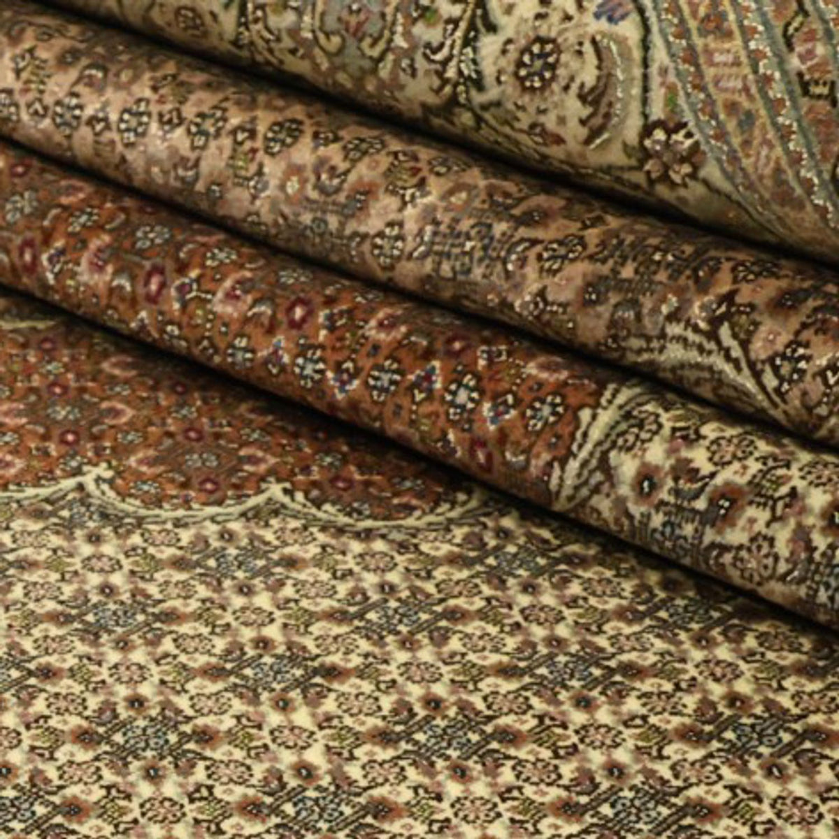 Perser Rug - Tabriz - Royal - Royal - 350 x 251 cm - sand