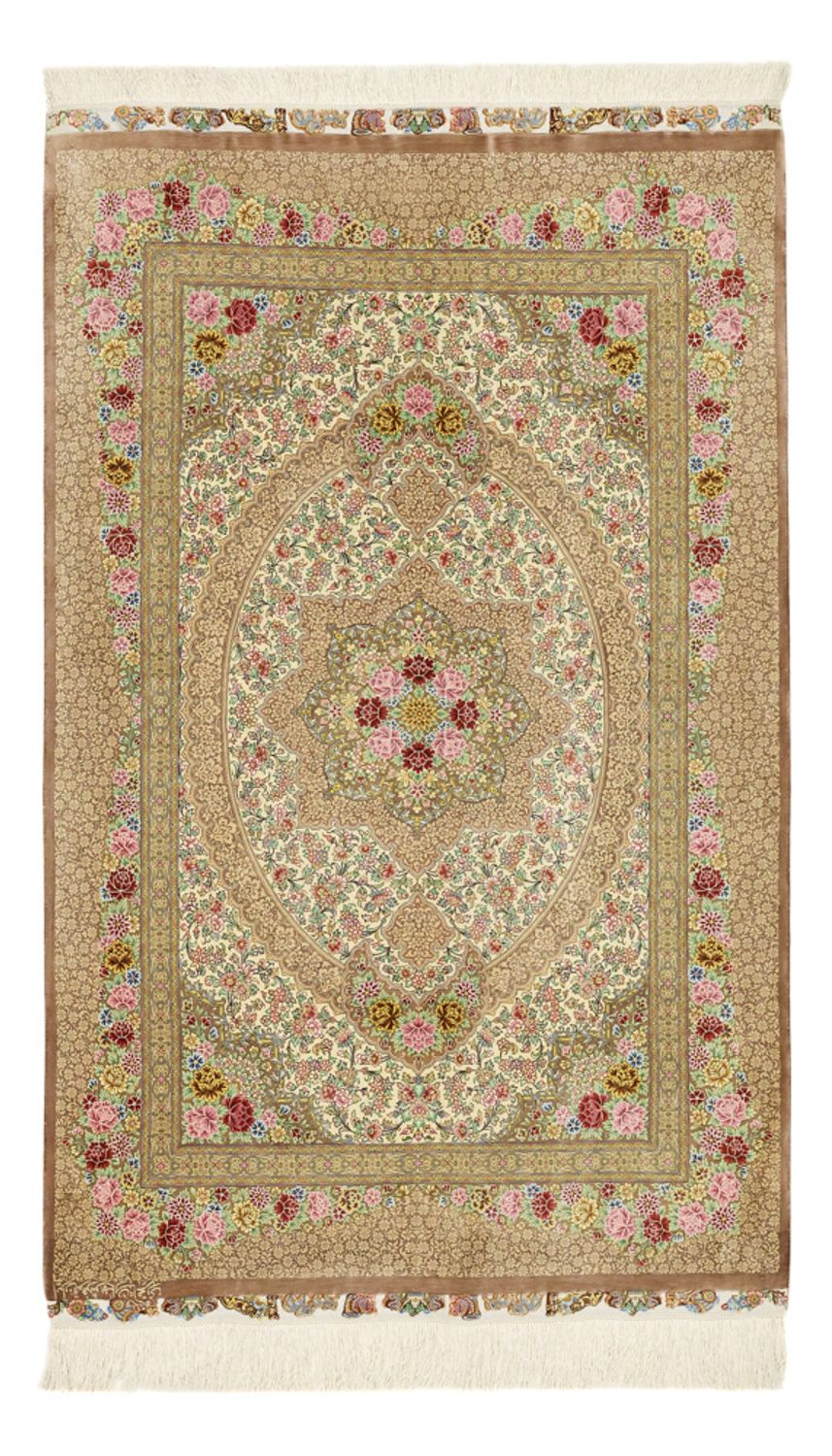 Perser Rug - Ghom - Royal - 165 x 101 cm - light beige