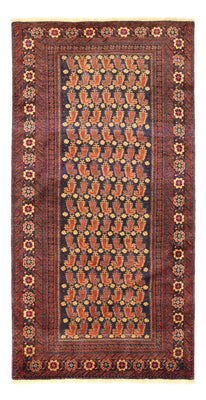 Runner Belutsch Rug - 190 x 98 cm - dark red