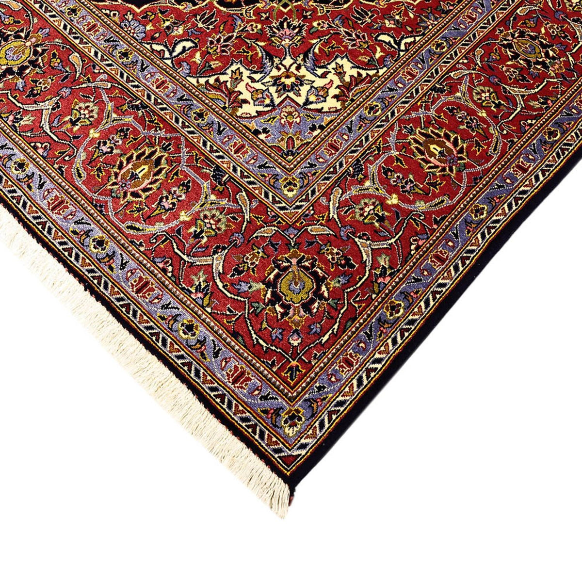 Perser Rug - Keshan - 208 x 139 cm - dark red