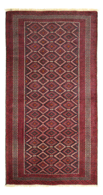Runner Belutsch Rug - 190 x 103 cm - dark red