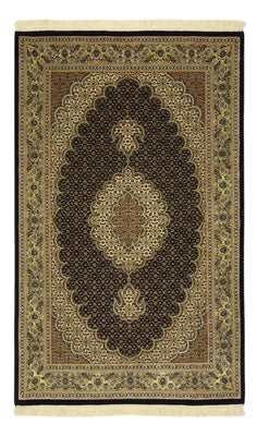 Perser Rug - Tabriz - Royal - Silk Warp - 159 x 98 cm - dark beige
