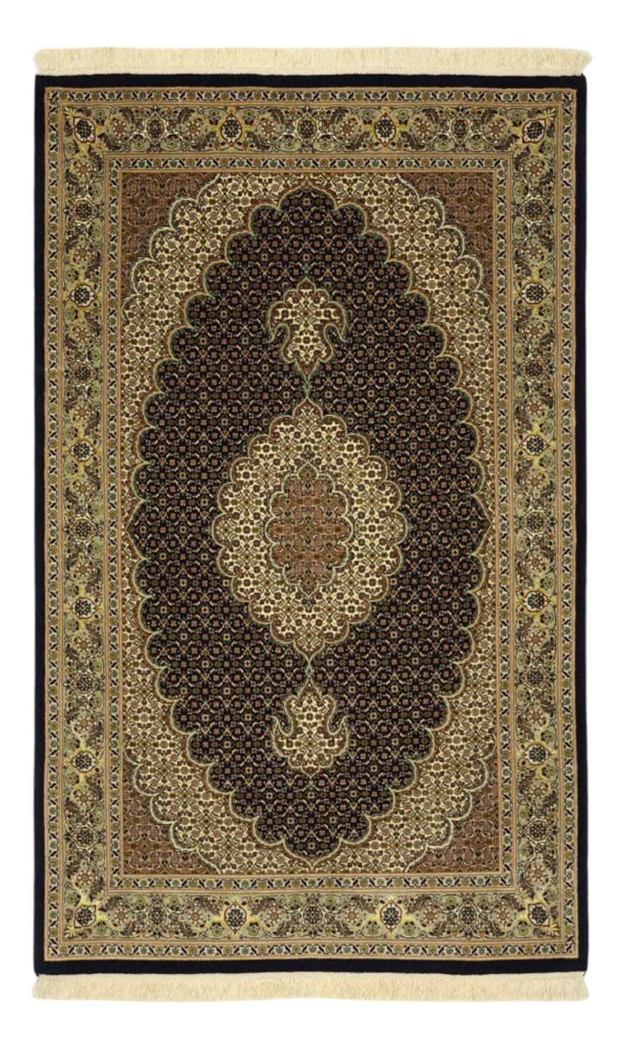 Perser Rug - Tabriz - Royal - Silk Warp - 159 x 98 cm - dark beige