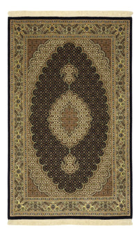 Perser Rug - Tabriz - Royal - Silk Warp - 159 x 98 cm - dark beige
