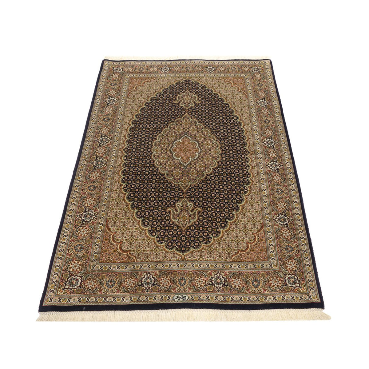 Perser Rug - Tabriz - Royal - 150 x 99 cm - dark beige