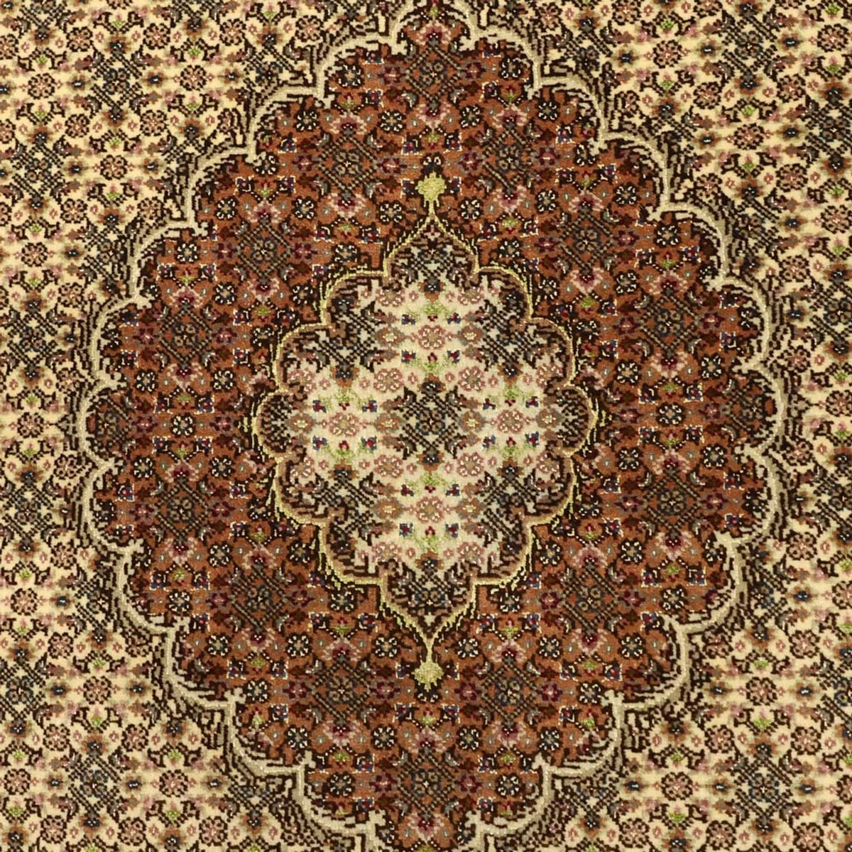 Perser Rug - Tabriz - Royal - 152 x 103 cm - olive green