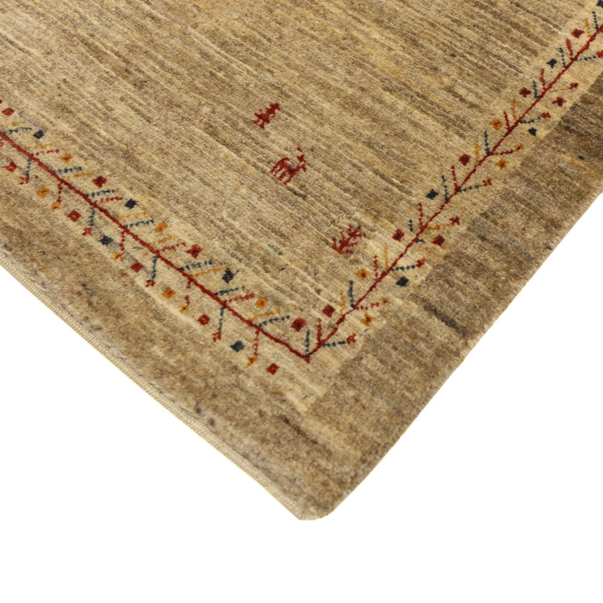Gabbeh Rug - Kashkuli Perser - 125 x 82 cm - beige