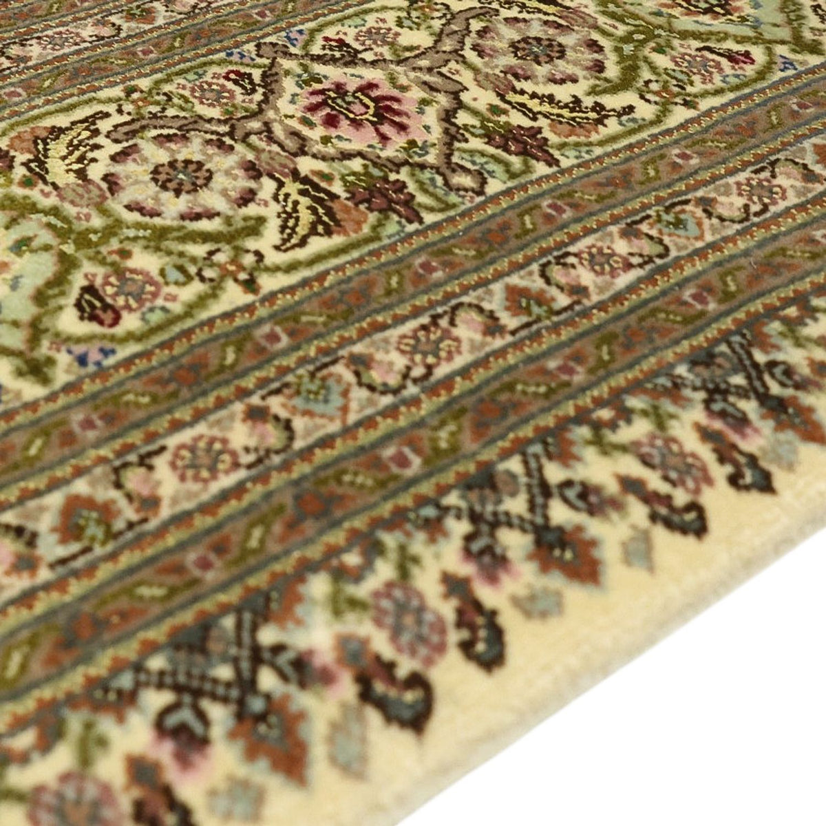 Perser Rug - Tabriz - Royal - Royal - 207 x 152 cm - dark beige