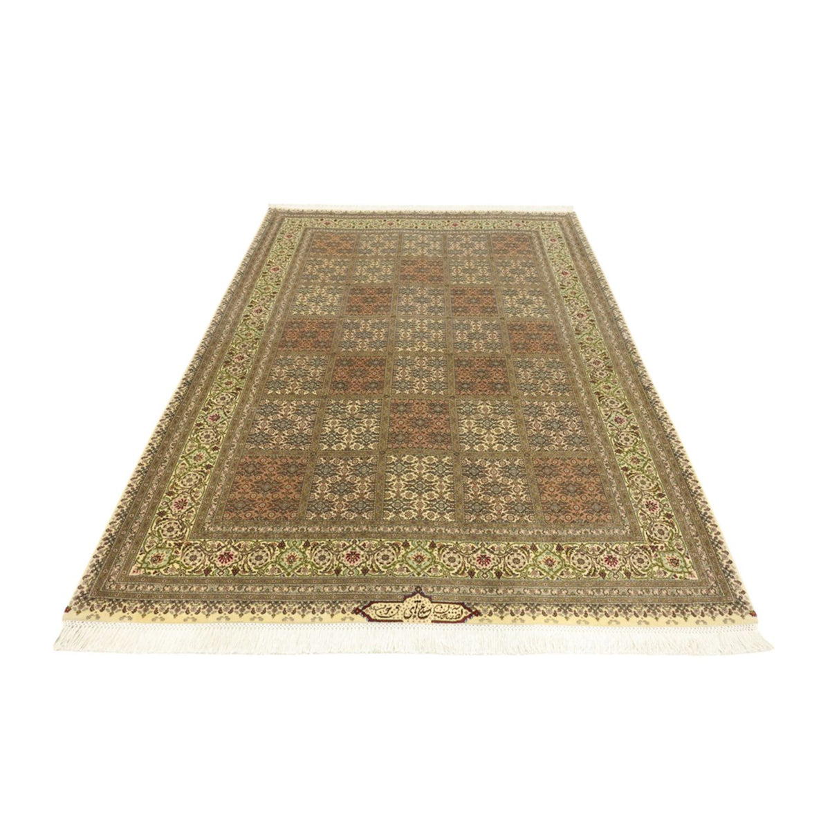 Perser Rug - Tabriz - Royal - Royal - 207 x 152 cm - dark beige