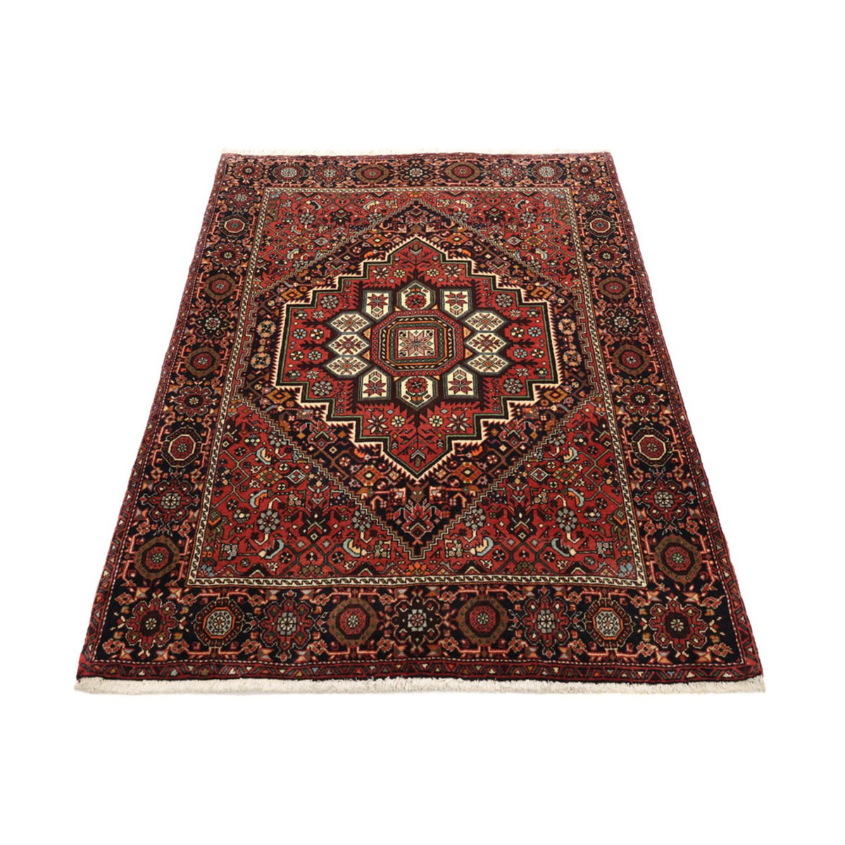 Perser Rug - Nomadic - 145 x 103 cm - dark red