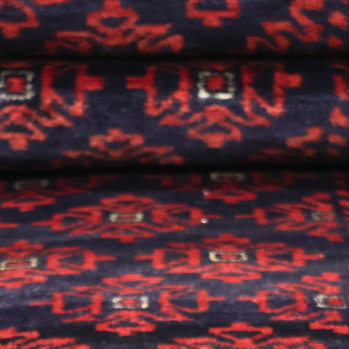 Runner Belutsch Rug - 188 x 99 cm - dark red