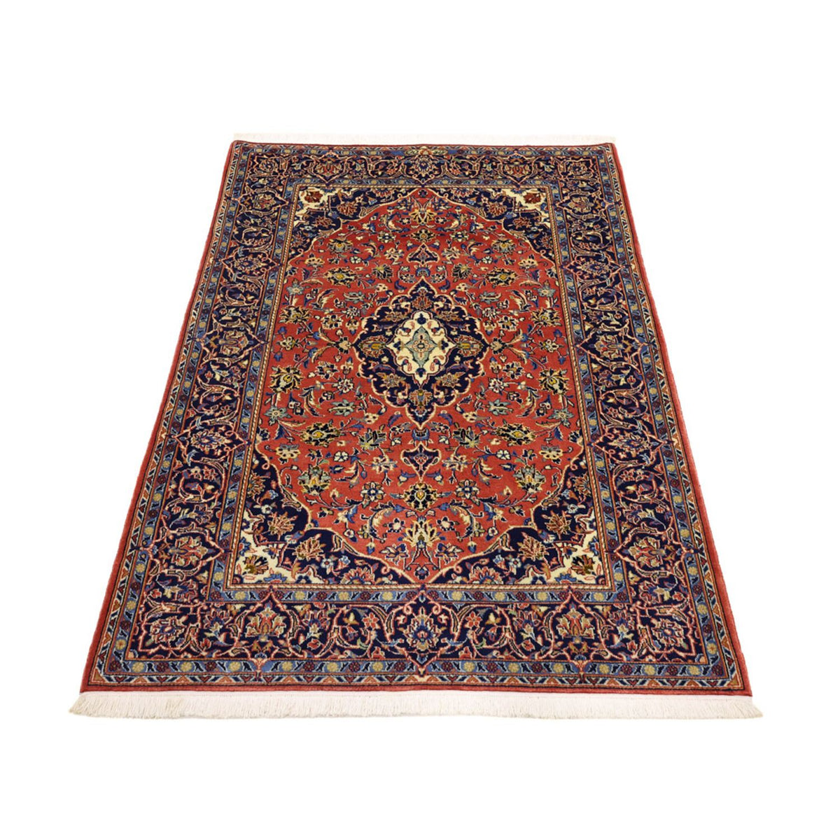 Perser Rug - Keshan - 160 x 112 cm - light red