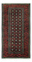 Runner Belutsch Rug - 198 x 103 cm - dark red