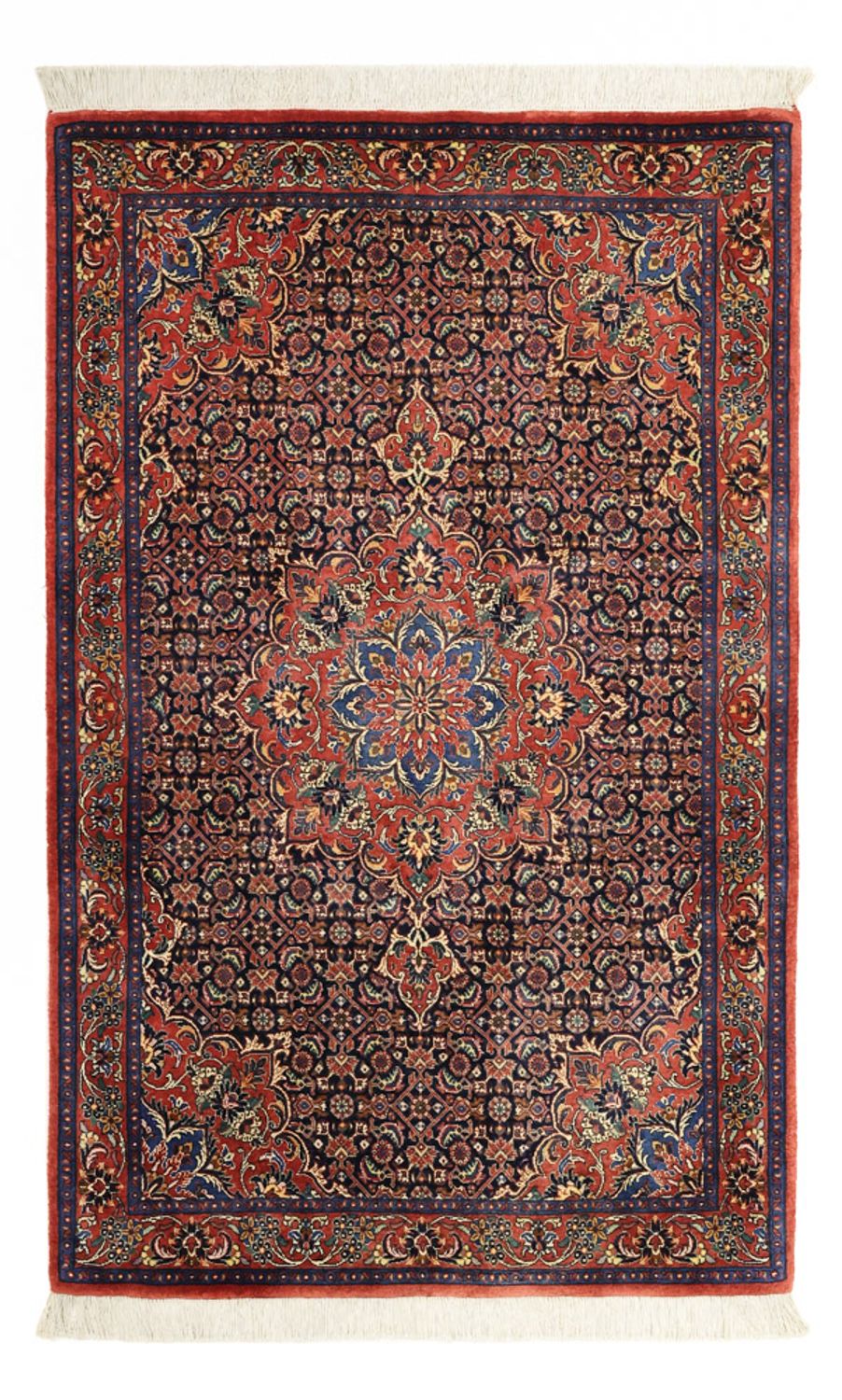 Perser Rug - Bidjar - 142 x 90 cm - dark red