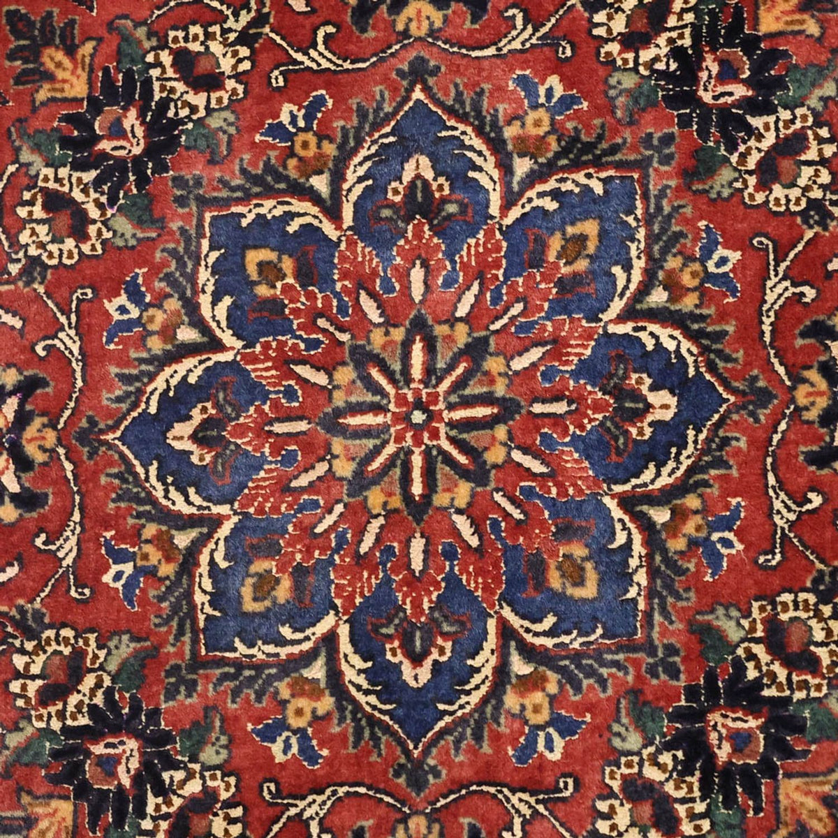 Perser Rug - Bidjar - 142 x 90 cm - dark red